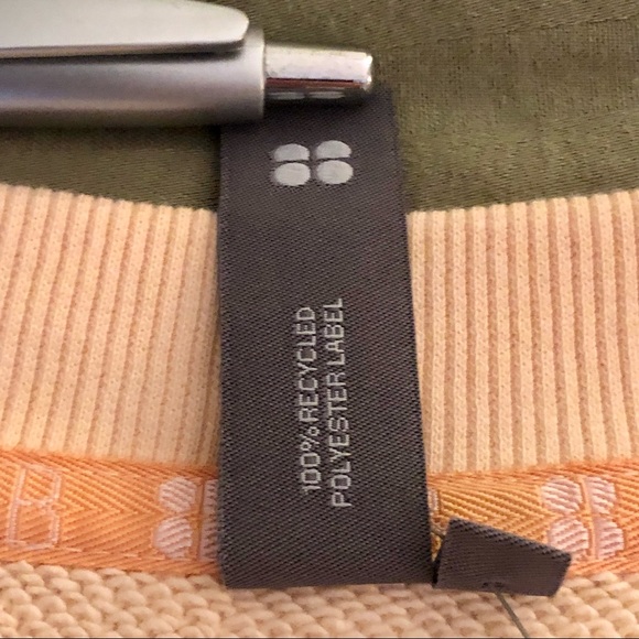 NWT Sweaty Betty Sweatshirt, M (runs large), creamsicle orange, soft and cozy! - Picture 7 of 15